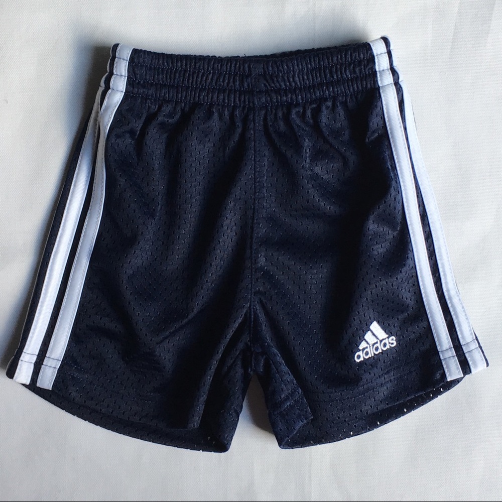 Adidas shorts size 9 Months navy blue baby boys
